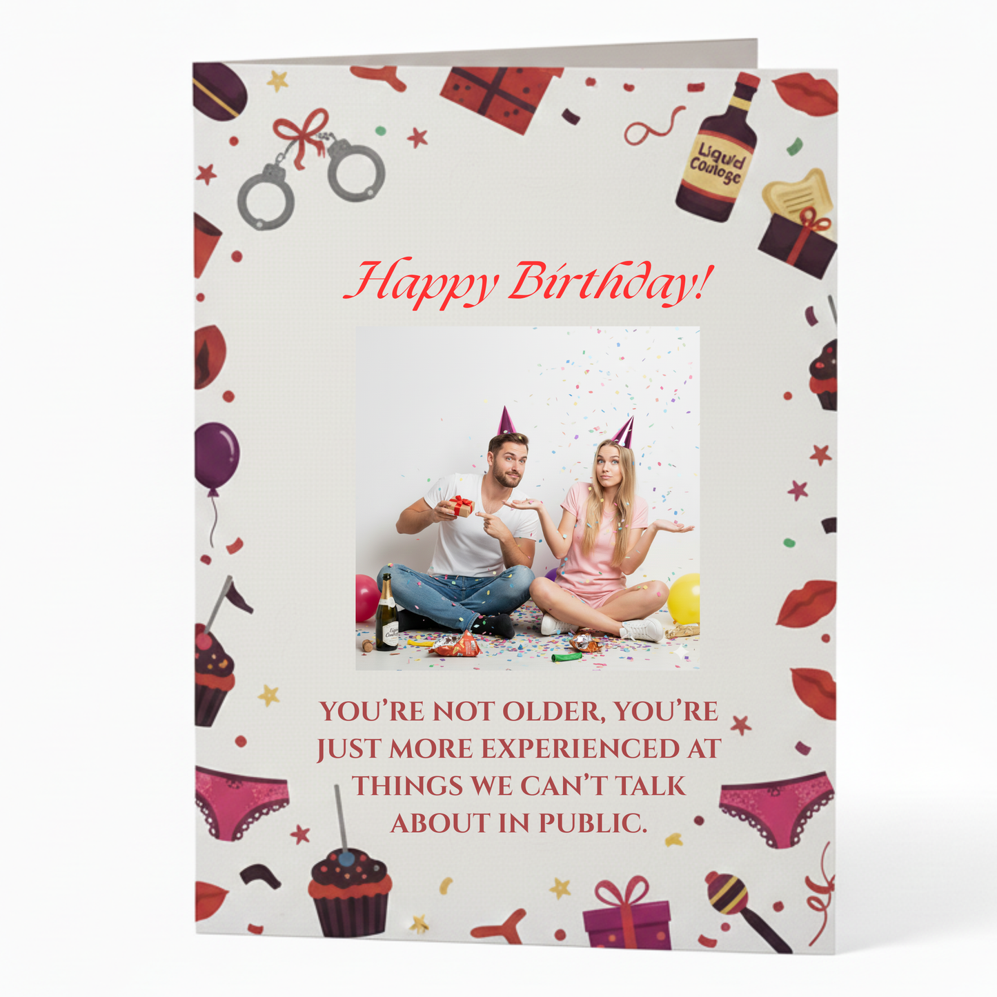 The "Experienced at Things" Funny Birthday Card | Congrats on Your Secret Skills!