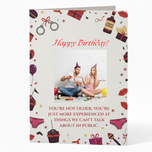 The "Experienced at Things" Funny Birthday Card | Congrats on Your Secret Skills!